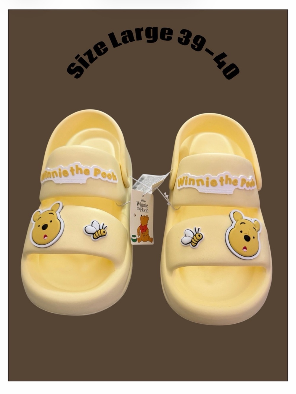 *new* Winnie the Pooh Slide Sandals